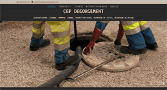 Desktop Screenshot of cep-degorgement.com